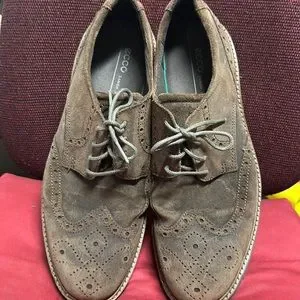 Ecco | Shoes | Ecco Danish Design Brown Suede Shoes Size  display picture 3
